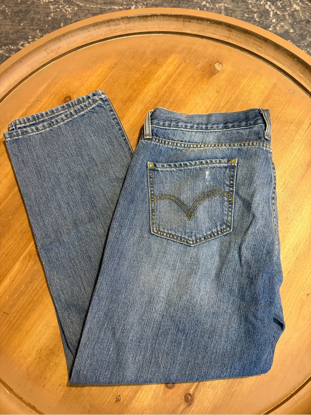 Levi's Women's Straight Blue Denim Jeans